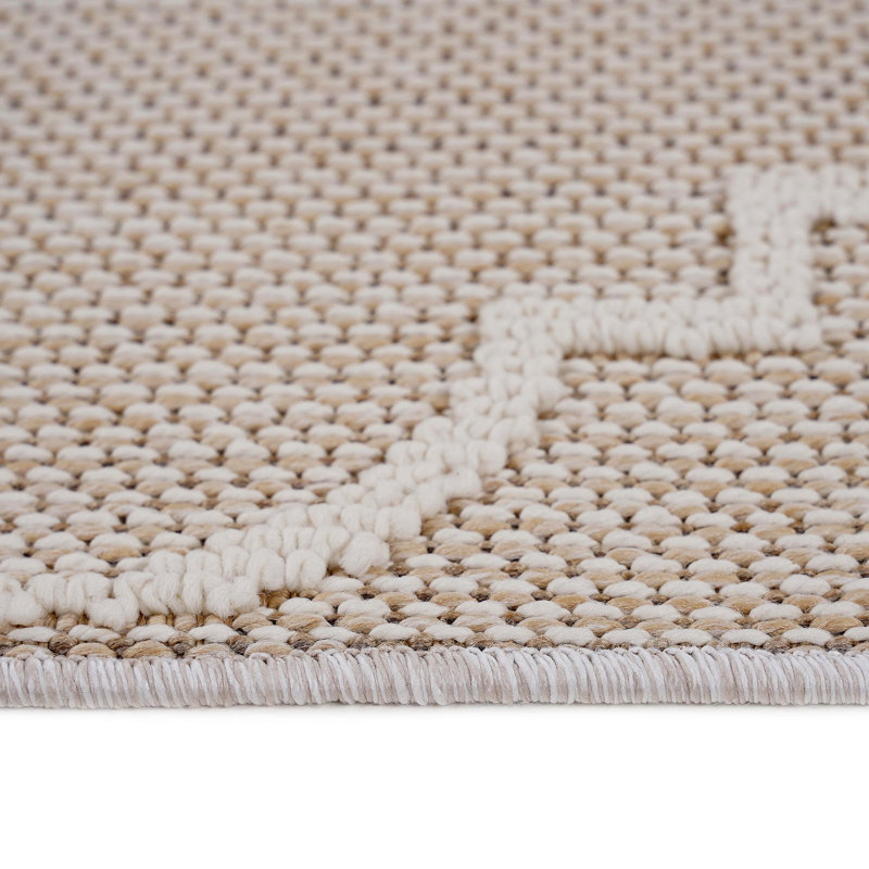Collection Trellis Indoor/Outdoor Area Rug, Rectangle 7'9" x 10'