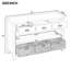 Console console avec tiroirs de rangement-1200626956