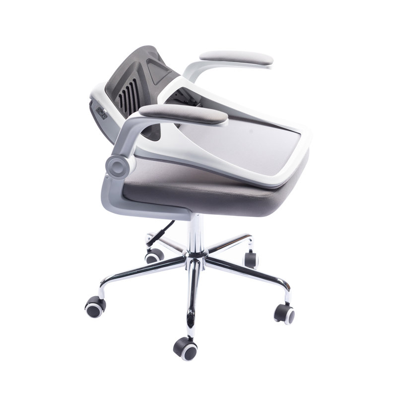 Chaise de travail ergonomique en maille Ahana, gris