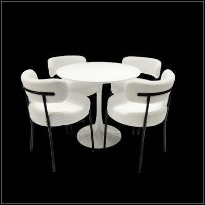 Ensemble de 2 chaises de salle à manger de style moderne Mid-Century pour le confort et le style dans la cuisine ou la salle à manger