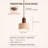 Modern Natural Stone And Wood Pendant Light