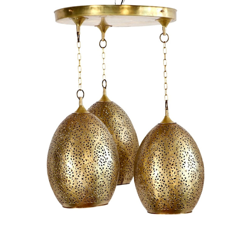 Lustre géométrique simple à 3 lumières Moskvin