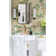 Haslem Recessed Framed Medicine Cabinet with Mirror and Adjustable Shelves