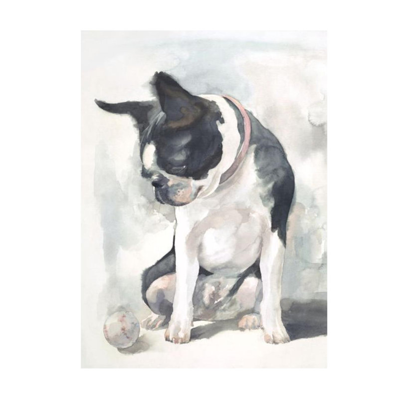 Play Day Print by Sara Brown, Glass Coat, 33" H x 24" W x 1.5" D