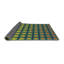 Tapis vert à motif géométrique Saito-155917977