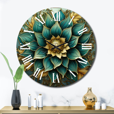 Horloge murale boho Mandala