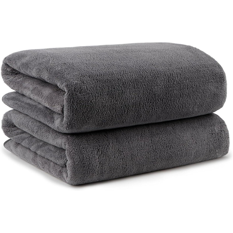 Bath Towels Pack Of  Highly Absorbent Quick Drying Microfiber For Body Sport Yogaspa Fitness