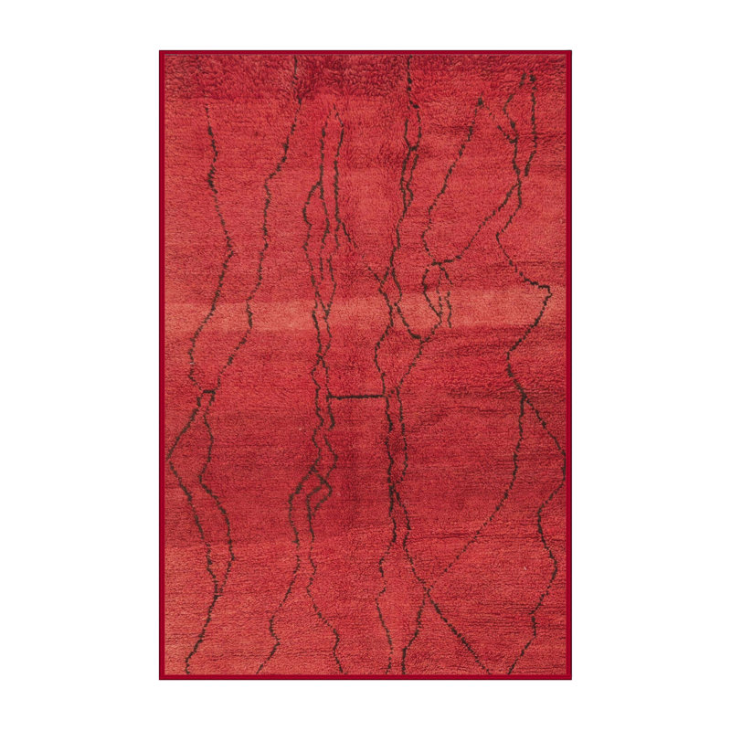 Abstract Indoor Rug, Rectangle 5' x 7'