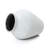 Antique White with Gray Accents Cement Vase, 15.75" Tall, Decorative Accent-937778574