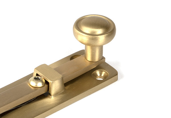 Universal Satin Brass 4" Bolt