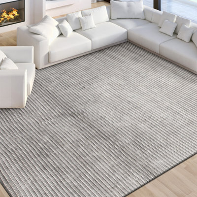 Viscose Striped Indoor Rug