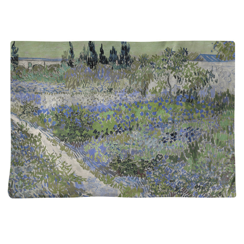 Napperon Vincent Van Gogh, Bleu, Polyester sergé, Rectangle