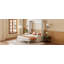 Lit escamotable double pleine grandeur avec coussin