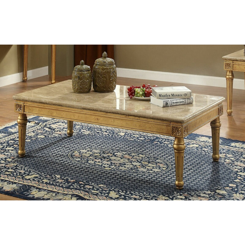 Marble Top Coffee Table