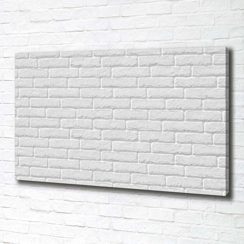 Brick Wall - Wrapped Canvas Print