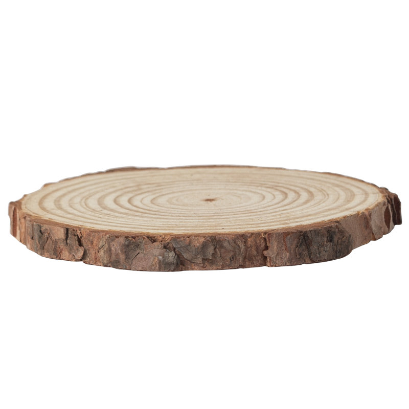 Plateau en bois de bougie parfumée, base de bougie ronde