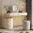 French Retro Light Luxury Dresser