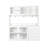 Freestanding Kitchen Hutch Cabinet with Multiple Storage Options-889072269