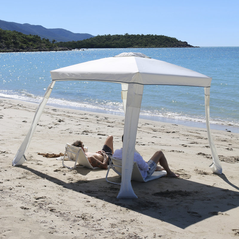 Beach Cabana: crème - sauge