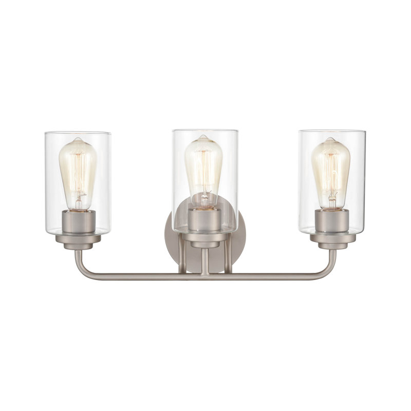 Scriber 3 - Light Dimmable Vanity Light, Satin Nickel