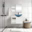 Ensemble de meuble-lavabo mural simple 28 po Mereworth-714412500-717362985-717362976