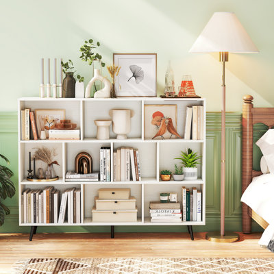 107cm H Metal Standard Bookcase