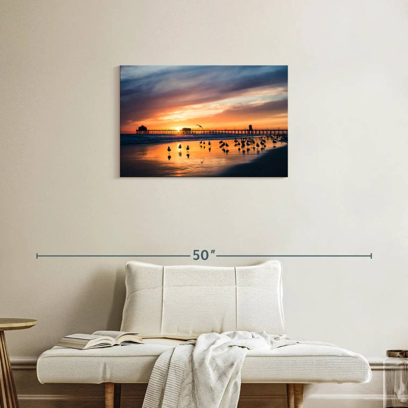 Gillard Huntington Beach Seagulls, H 20 po x l 30 po