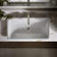 Iron Plains Metal Rectangle Dual Mount Bathroom Sink with Overflow-1271660274