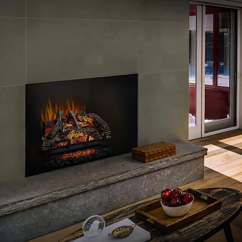 Napoleon Woodland Electric Fireplace Log Set - Multiple Light and Heat levels - 400 SQ. FT.