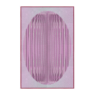 Tapis abstrait violet
