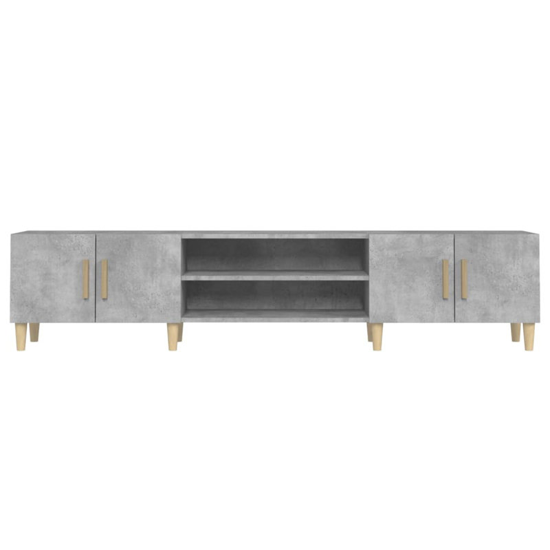 Kyeisha TV Cabinet 180x31.5x40 cm Engineered Wood, Concrete Grey