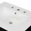 Meuble-lavabo moderne de 48 pouces avec lavabo en céramique, portes à fermeture en douceur, tiroir rabattable, tablettes de porte à double couche, solution de rangement élégante-115898826