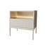54cm W Manufactured Wood Bedside Table