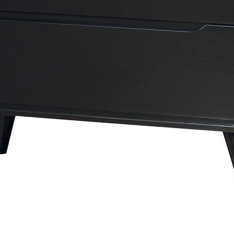 Commode moderne Mid-Century, Noir