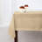 100% Pure Linen Hemstitch Table Throw - Classic Hemstitch-111758781