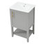 Meuble-lavabo de 20 po avec lavabo et tablettes ouvertes-1205955428