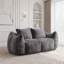 Canapé surdimensionné pour fauteuil à billes avec mousse à haute densité, sans assemblage, gris-922881838