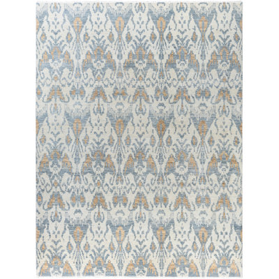 One-of-a-Kind 7' 10" X 10' 4" New Age Silk Area Rug Beige