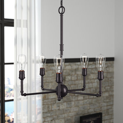 Kohlmeier 5 - Light Dimmable Classic / Traditional Chandelier