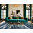 Washable Abstract waves Nautical Area Rug-279704636
