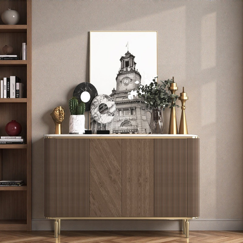 Light Luxury And Simple Sideboard, 35.43" H x 59.06" W x 11.81" D
