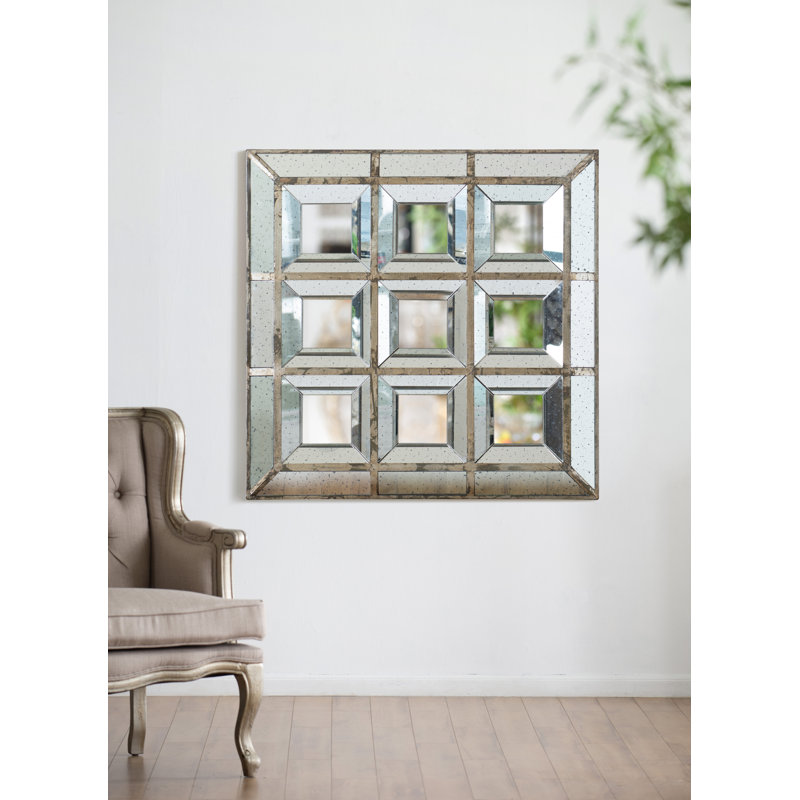 Dorcaster Metal Wall Mirror