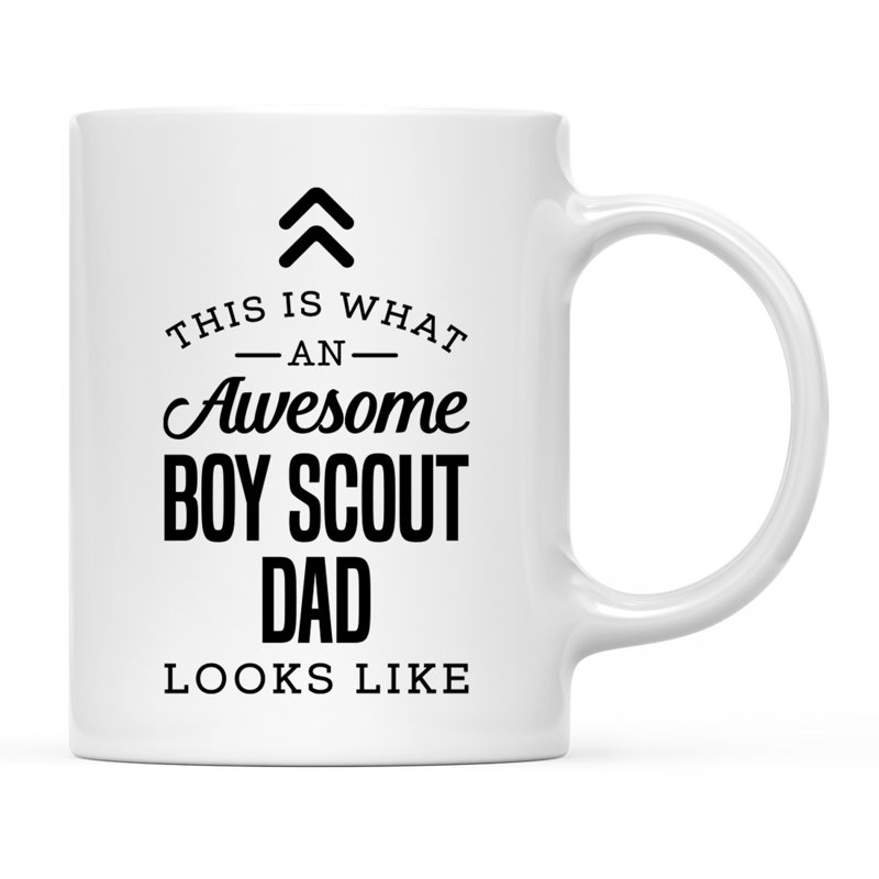 C’est ce qu’on appelle une tasse à café génial garçon scout papa