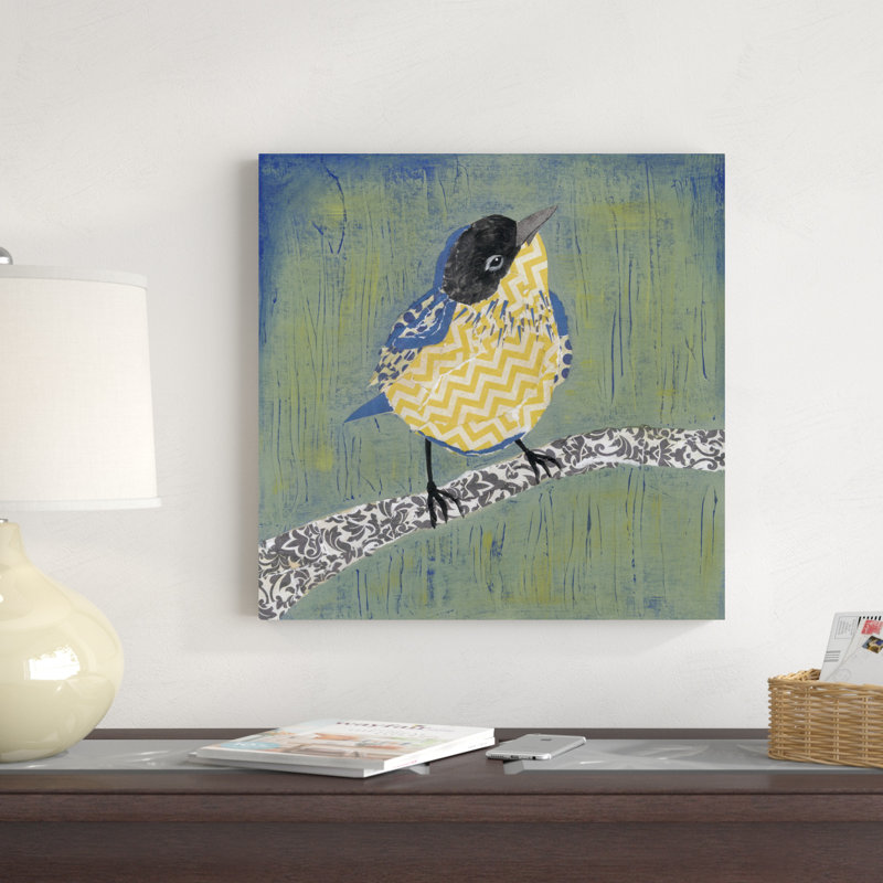 Patchwork Wren II, H 20 po x l 20 po x P 1,25 po