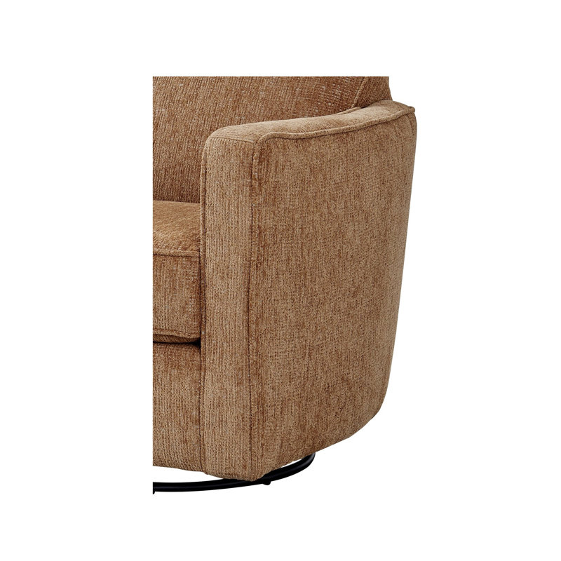 Sand Brandy Swivel Glider