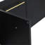 Meuble-lavabo mural 60 po Modern - couleur châtaignier noir, ouverture de porte, grand espace de rangement, fabrication en contreplaqué 60 po, fermeture en douceur, abat-jour, rangement généreux, structure