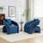 Pinette Upholstered Armchair-1484457549
