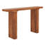 Longue console pour le hall d'entrée, table de canapé rectangulaire en bois de ferme derrière la table de canapé-695431404