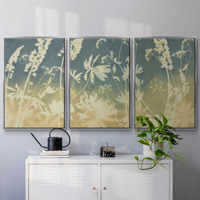 Solstice Lupin, reproduction sur toile 3 pièces