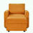 Upholstered Accent sofa with Ottoman-2028518478